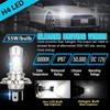 4-1PCS H4 9003 LED Bulbs Headlights Super Bright 6000K 15000LM Car Fog Light 12V Universal High & Low Beam Auto Driving Lamp