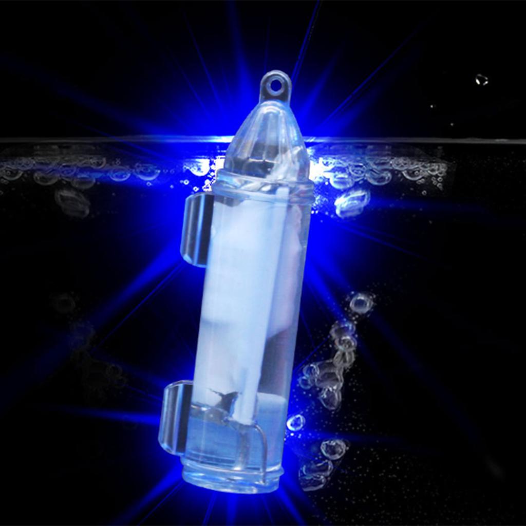 Trolling Deep Drop Fishing Light LED Lighted Bait Flasher Fishing Lures Fishing Spoons Underwater Flasher Bass Flasher