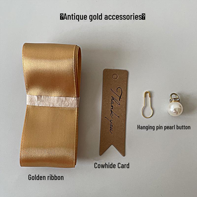 Прямоугольная подарочная корзина с крышкой, плетеная из бамбука и водорослей