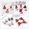 Christmas Red Mini Hat Hair Clip - Festive Accessory & Children's Gift
