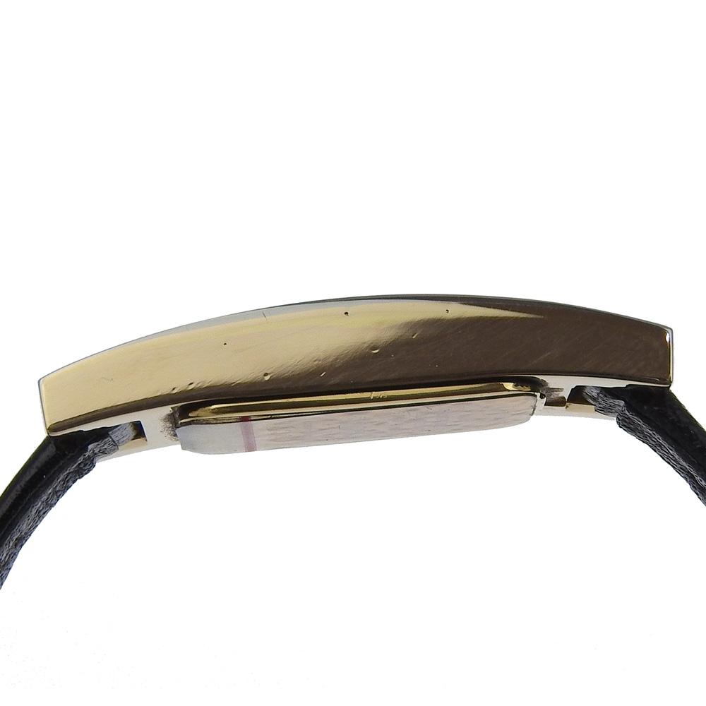 GUCCI Watches 3900L blackDial Stainless Steel/leather Quartz Analog display Women Used