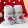Children Merry Christmas Cute Cartoon Doll Stocking Winter Terry Thicken Anti-slip Thermal Baby Floor Long Socks for Newborn