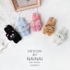 Adorable Plush Keychain Sweet Hanging Decoration Versatile Daily Bag Accessory Cute Purr-fect Companion for Any Occasion