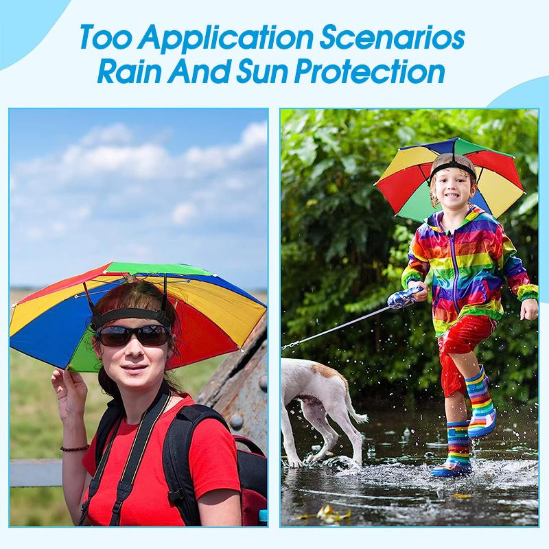 Солнечная шляпа-зонт 98% защита от УФ-лучей с покрытием ткань Оксфорд солнцезащитный козырек для работы на улице путешествий зонт