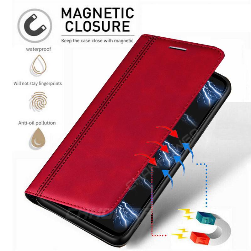 Флип кожаный чехол-книжка для Vivo Y31 Y33S Y21 Y21S Y51 Y15S Y01 Y55 Y76 5G Y19 Y83 Y81 Y91 Y30 Y50 V11 V15 V21 V17 V19, чехол-кошелек для телефона