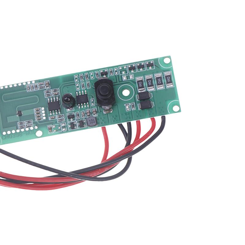 3.2V 3.7V Солнечный настенный светильник Контроллер Человеческое тело Инфракрасная индукционная плата Синхронизация + Микроволновый радар Индукционный переключатель