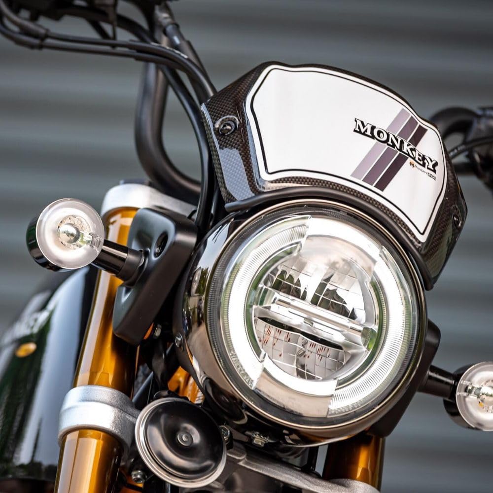 Ветровое стекло козырька приборной панели MonQeyKing для Honda Monkey 125 JB02 JB03 (синий)