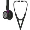 Кардиологический стетоскоп 6203 с трубкой и головкой черного цвета 3M™ Littmann® IV™ Высокочувствительный Два в одном Взрослый/Педиатрический (черный), приблизительно. 69см,