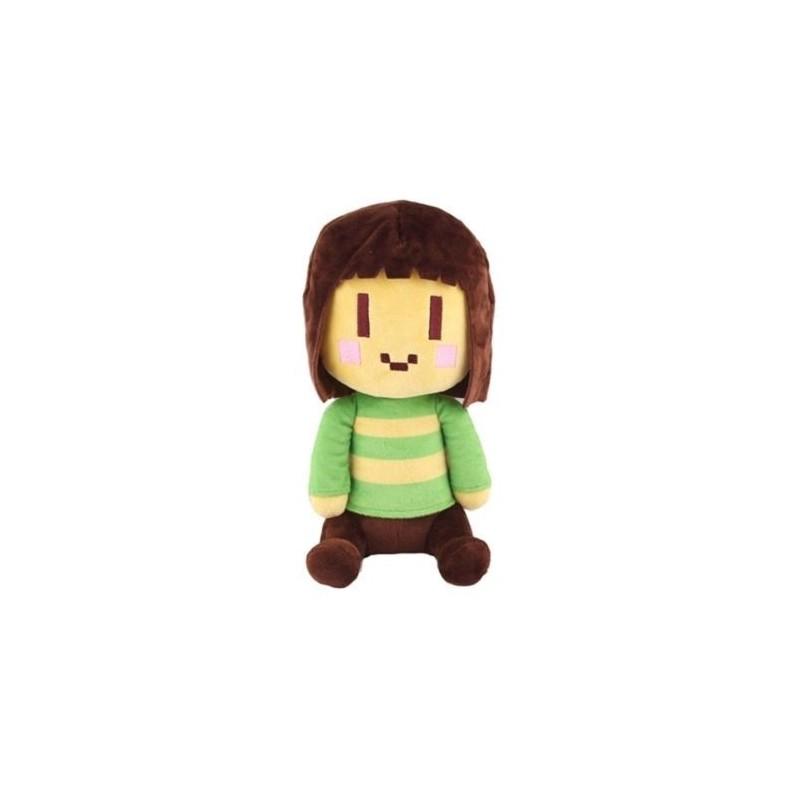 Очаровательная Плюшевая Кукла-Фигурка Фриск Чара из Undertale Мягкая Игрушка 20см Подарок Ребенку Рождество