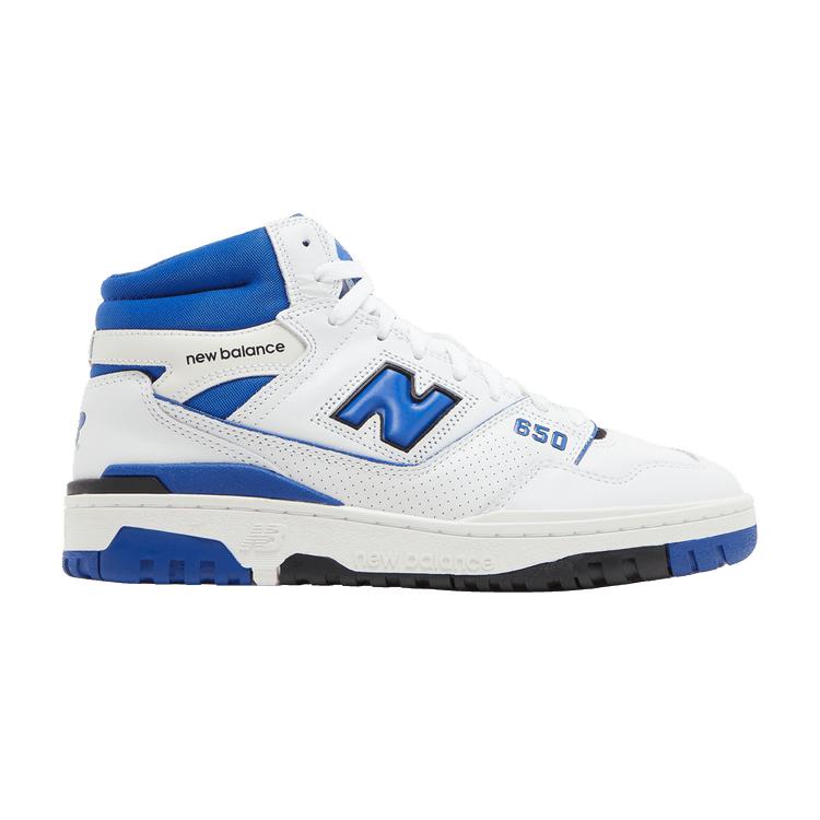 New Balance 650R Бело-синие кроссовки унисекс BB650RWN