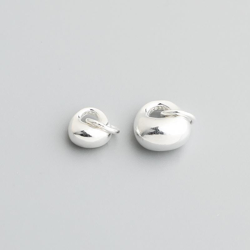 S925 стерлингового серебра кулон DIY бисер веревка браслет ожерелье ювелирные изделия аксессуар