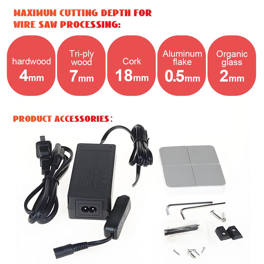 24 Вт Лобзиковая пила Рамная пила 20000 об/мин Плоская пила Металлорежущий станок Бытовой Высокомощный Фрезерный станок Маленькая Лобзиковая пила