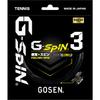 GOSEN Теннисная одиночная струна TSGS30 G-SPIN3, 16L, Струна,