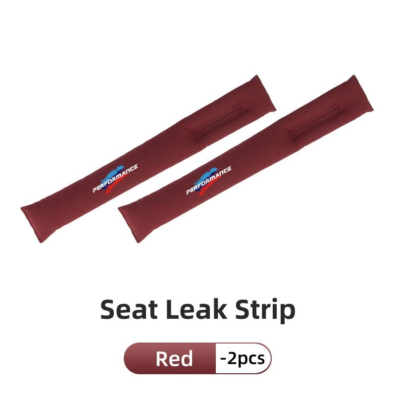 UCAT9 2025 Hot 2Pcs Car Seat Gap Filling Plug Cushion Side Seam Leak Proof Strip For BMW X1 X2 X3 X5 X4 X6 X7 G30 G20 G32 G11 G12 F40