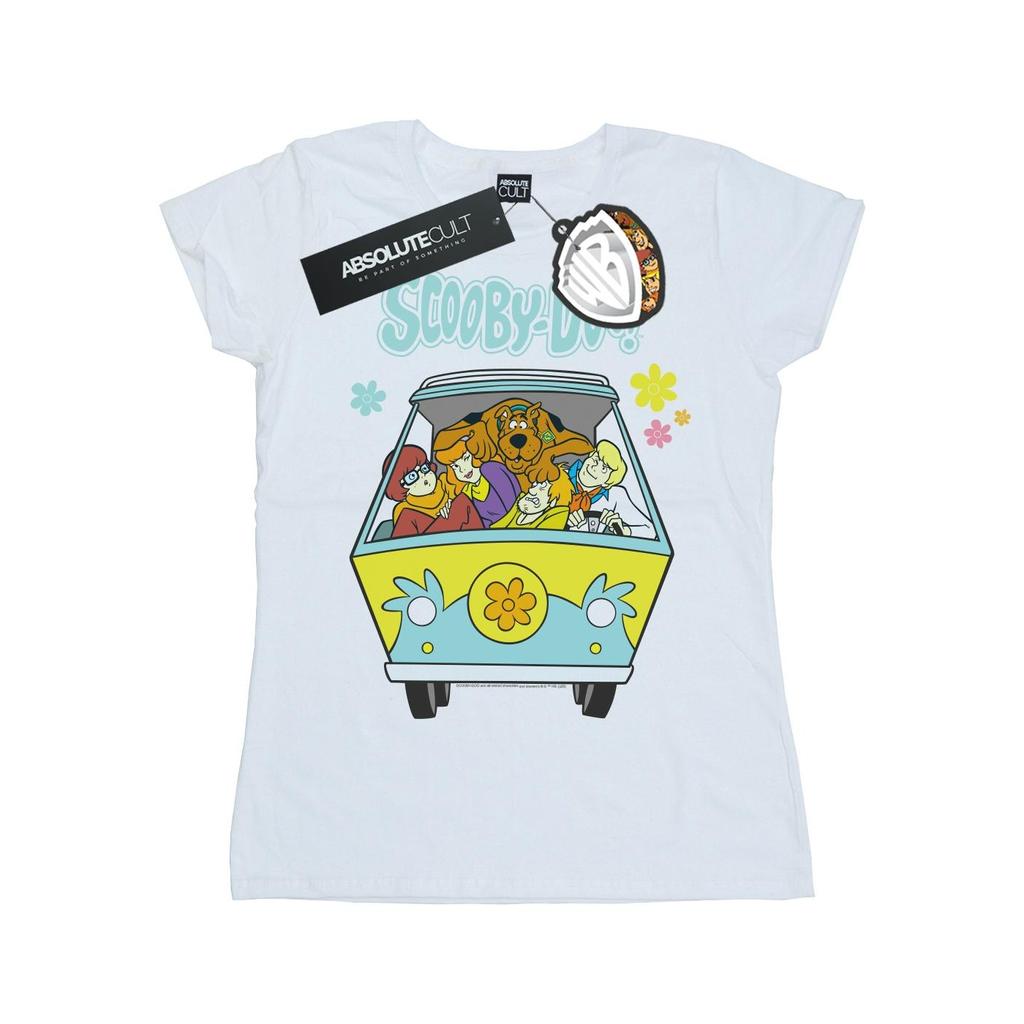 Scooby Doo Womens/Ladies Mystery Machine Group Cotton T-Shirt