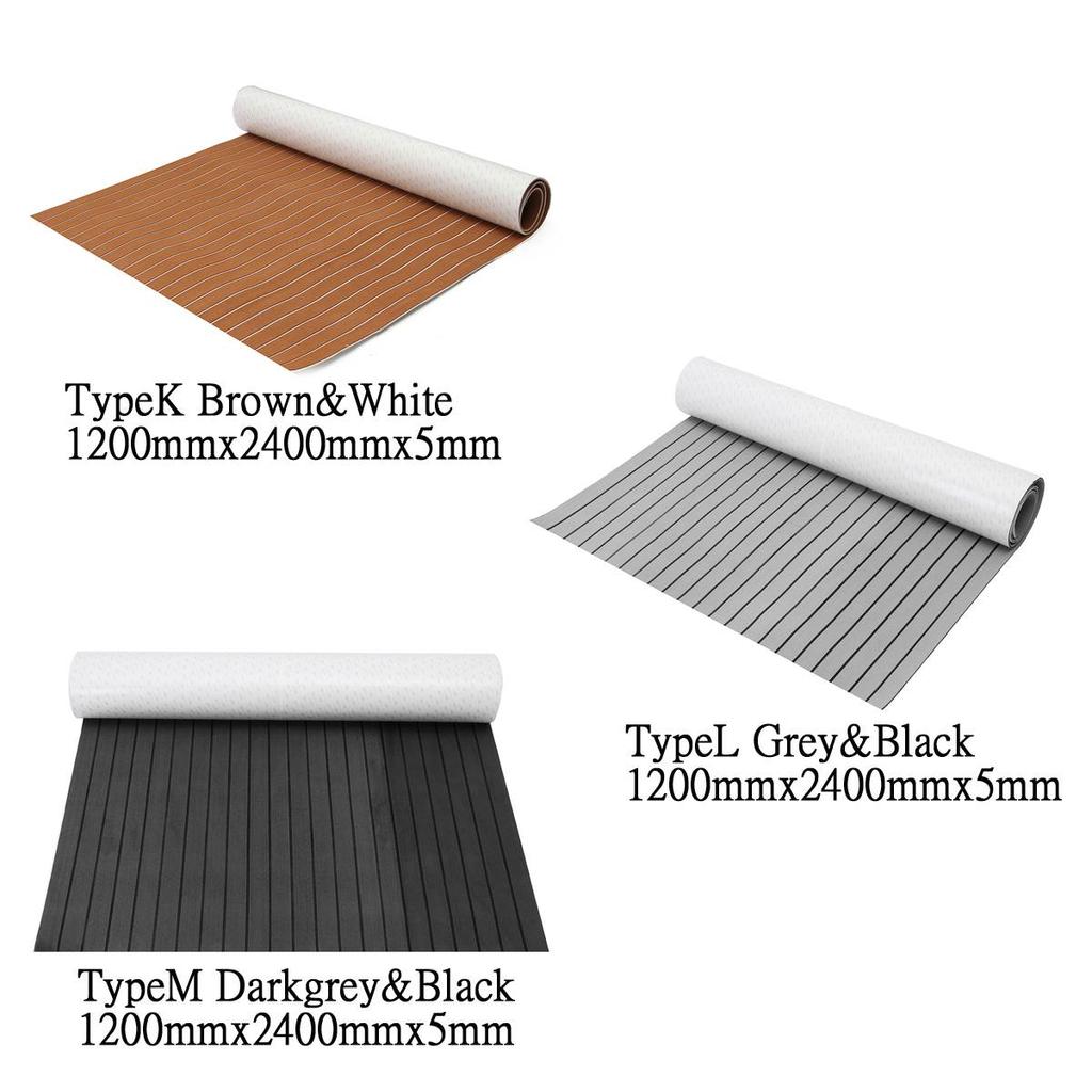 Лист палубы из искусственного тика из вспененного ЭВА, темно-коричневый, для морской лодки, толстый, самодельный защитный пол, ковер для морской лодки, яхты, лодки, кемпера, каравана