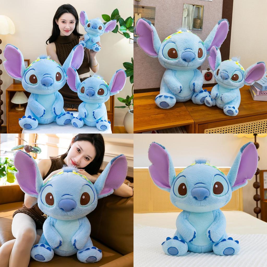 Lilo Stitch Plush Toy With Short Hair And Pp Cotton Filling For Kids And Collectors