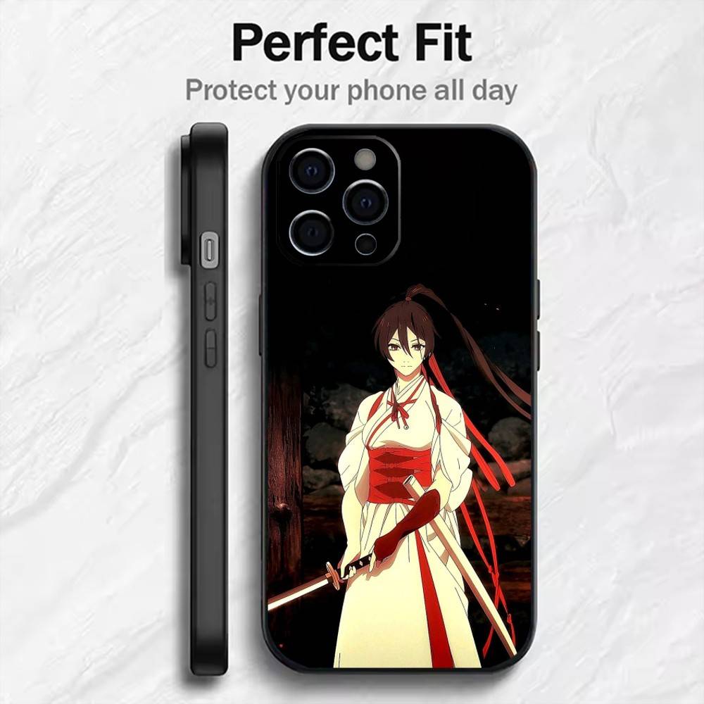 Yamada Asaemon Sagiri  Phone Case For iPhone17,16,15,14,13,12 Plus,Max Soft Silicone Black Cover