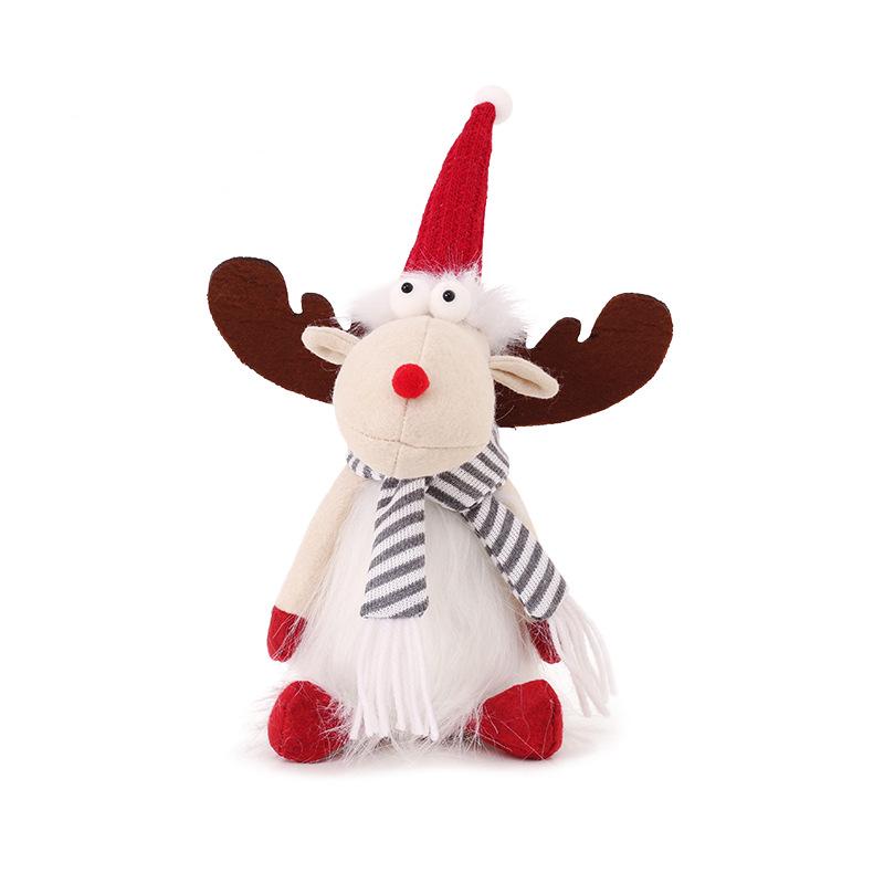 Рождественские украшения INS Style Moe Christmas Elk Doll Домашняя вечеринка Кукольные украшения