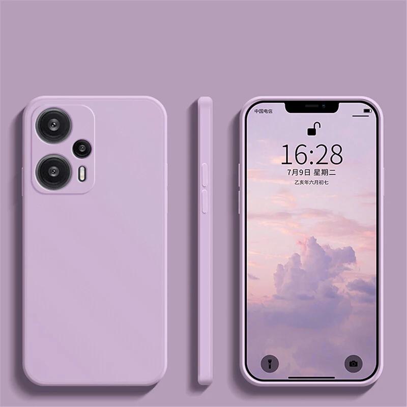 Poco F5 F 5 PocoF5 Pro чехол оригинальный жидкий силиконовый мягкий чехол для Xiaomi Poco F5 F 5 PocoF5 Pro F5Pro 5G противоударные чехлы для телефонов