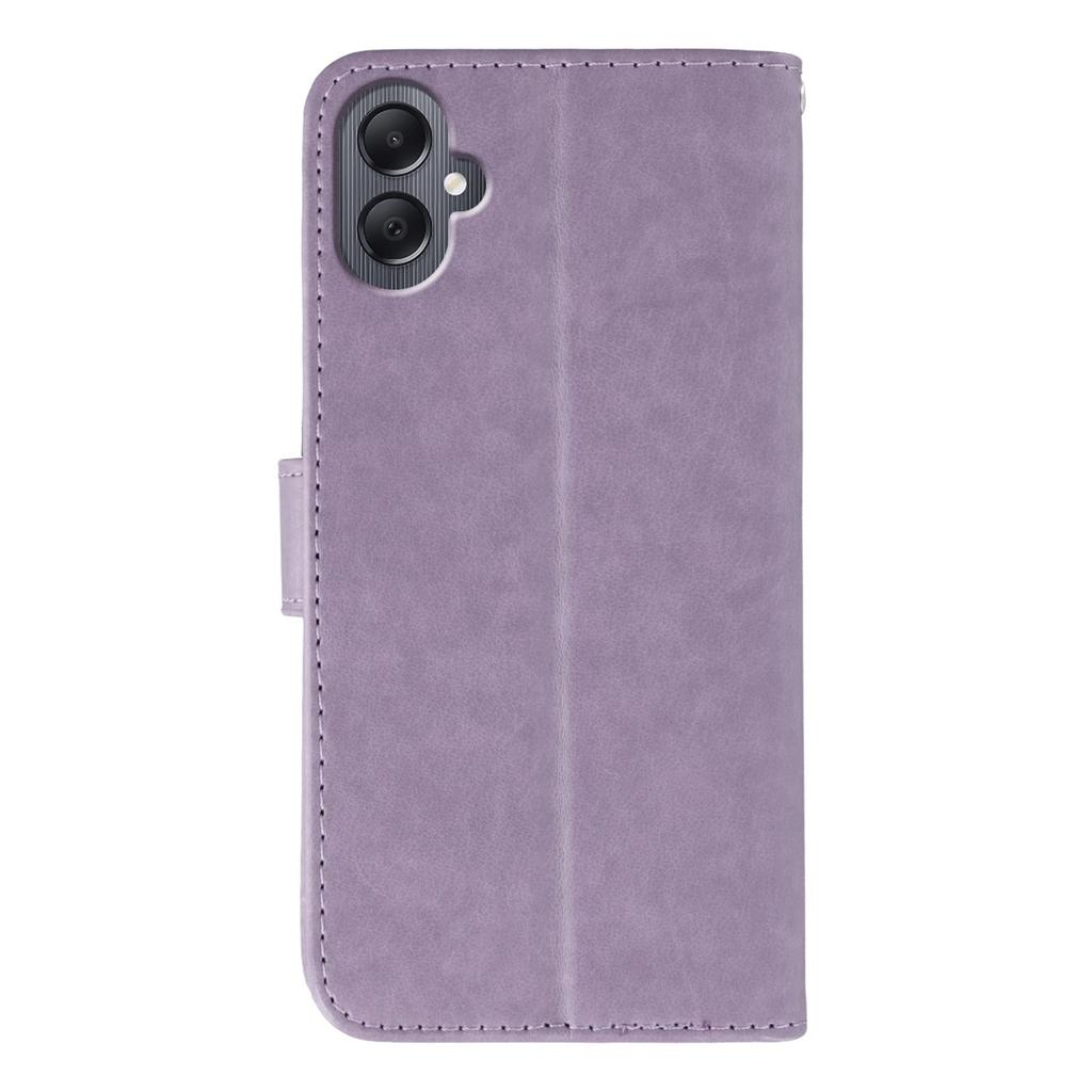 For Samsung Galaxy A06 4G Cases PU Leather Flip Wallet Phone Cover with Strap