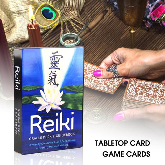 Tarot Cards English Entertainment Easy To Operate Family Gathering Party Energy Oracle Tarot Cards Game for Gift