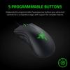 Игровая мышь Razer DeathAdder Essential с оптическим сенсором 6400 DPI, 5 программируемых кнопок, механический переключатель, резиновая боковая накладка, классический черный цвет