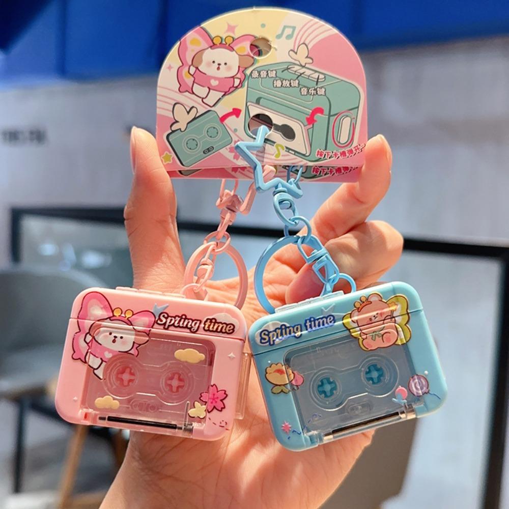 Может записывать музыку Брелок Держатель Музыкальный инструмент Игрушка Винтажное украшение для дома