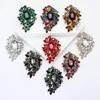Elegant Rhinestone Alloy Brooch - Versatile Fashion Jewelry Pin for Women