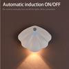 1 шт., датчик движения, ночник, перезаряжаемый через USB для кухни, спальни, настенная лампа для гостиной, датчик внутреннего освещения, настенный светильник