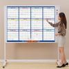 Double-Sided Large Wall Calendar 2026 Work Schedule Planner  for Home Office and School