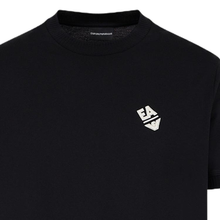 EMPORIO ARMANI EA SS24 T Shirt Men's Black 3D1TN3-1JOCZ-0032