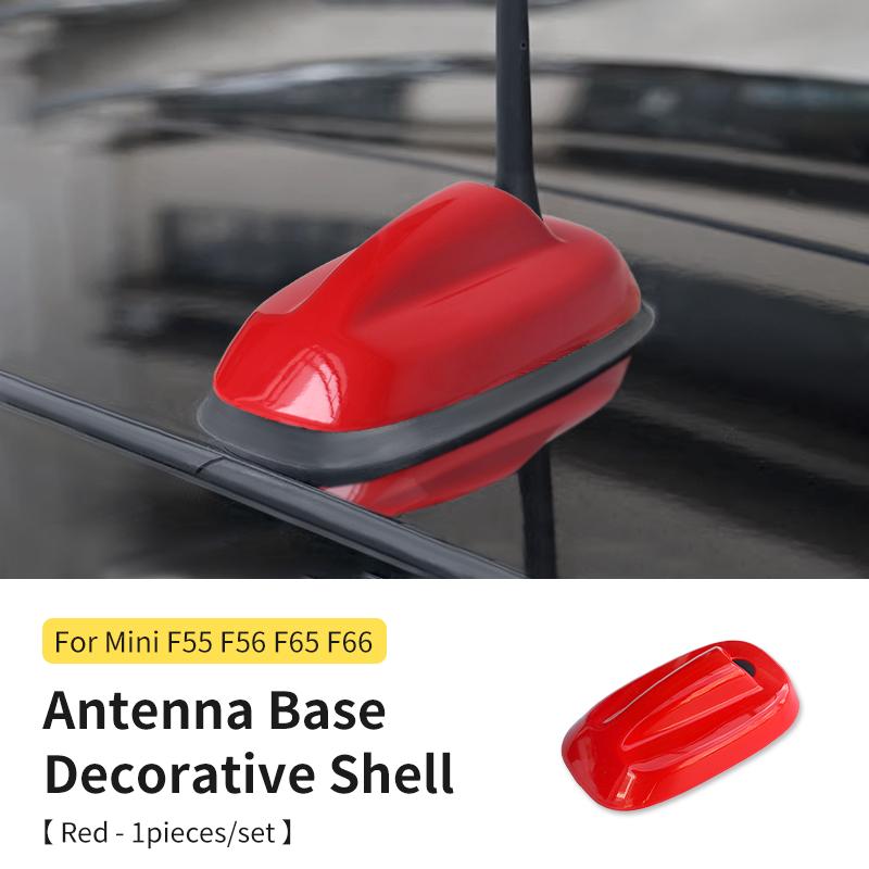 Car Exterior Trim Antenna Decoration Cover Sticker For MINI Cooper S JCW F65 F66 F56 F55 Car-Styling Accessories