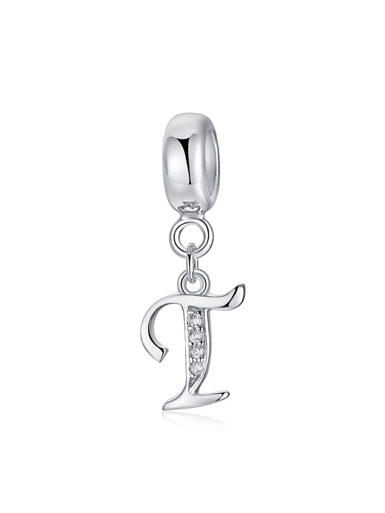 Медь Модные 26 Букв Шарм-Бусина для Женщин Подходят для Браслетов DIY Изготовление Юбилейный Подарок Изысканные Женские Украшения