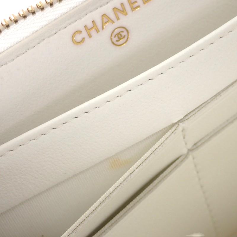 CHANEL  Purse white leather Women