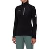 Aenergy Light ML Half Zip Pull AF Women Black 1014-05511