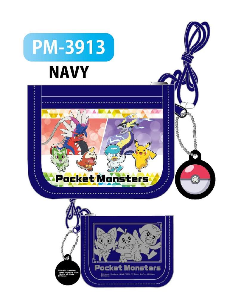 Pokemon RF Wallet Navy [PM 3913 NVY]