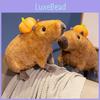 Plush Pumpkin Capybara Toy Stuffed Animal Doll Decoration Gift Collectors 30cm