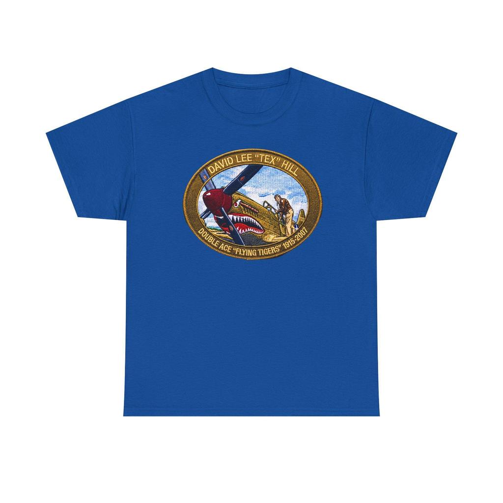 Aviation T-Shirt and kids tshirt | Vintage Tex Hill Double Ace Tee