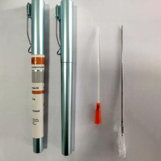 1/2 шт., игла для декомпрессии груди на открытом воздухе, игла для облегчения пневмоторакса, портативная игла для пирсинга, оборудование для оказания первой помощи