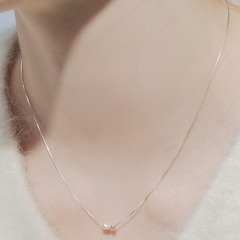 ENGBROX nostalgia pearl necklace