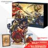 Sanguosha National War Standard Edition S0090 + New Standard Edition S0093 Complete Set Sanguosha Card Game Cards Camping