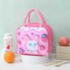 Thickened 3D Cartoon Insulated Lunch Bag Handheld Cool Food Bag Portable Cartoon Lunch Bag  Camping