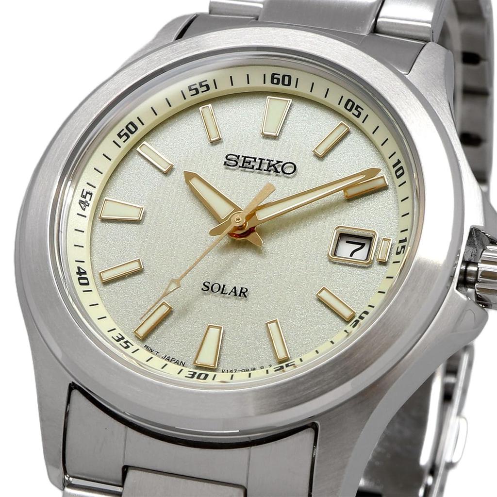 SEIKO Solar Quartz Watch SBPN069 Silver Champagne [Seiko] Мужские []