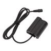 EN‑EL15 DC Coupler Dummy Battery with Type C Power Adapter for Nikon Z5 Z6 Z7 Z6II Z7II D500 D600 D610 D750 D780 D800