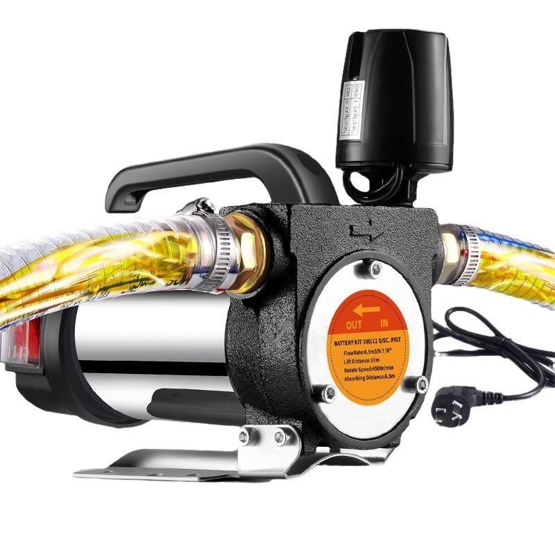 990W Portable Automatic Start Stop Electric Diesel Pump High Power Self Priming Electric Oil Extraction Pump
