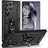 Protective Case - Booling - for Samsung Galaxy S24 Ultra - Black - Shockproof - Scratch-Resistant