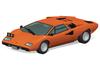 AOSHIMA The Snap Kit Series Lamborghini Countach LP400 Orange Plastic Model 1/32 Color-coded 20-C
