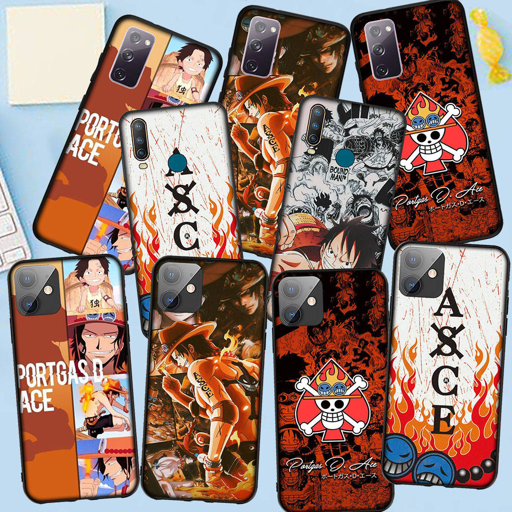 Чехол для телефона Samsung Galaxy S25 S24 S23 iPhone 16 15 Xiaomi Redmi Note 14 13 12 16E 8 9 X 11 Pro Max XR OPPO Moto Huawei Ace Luffy One Piece Cover