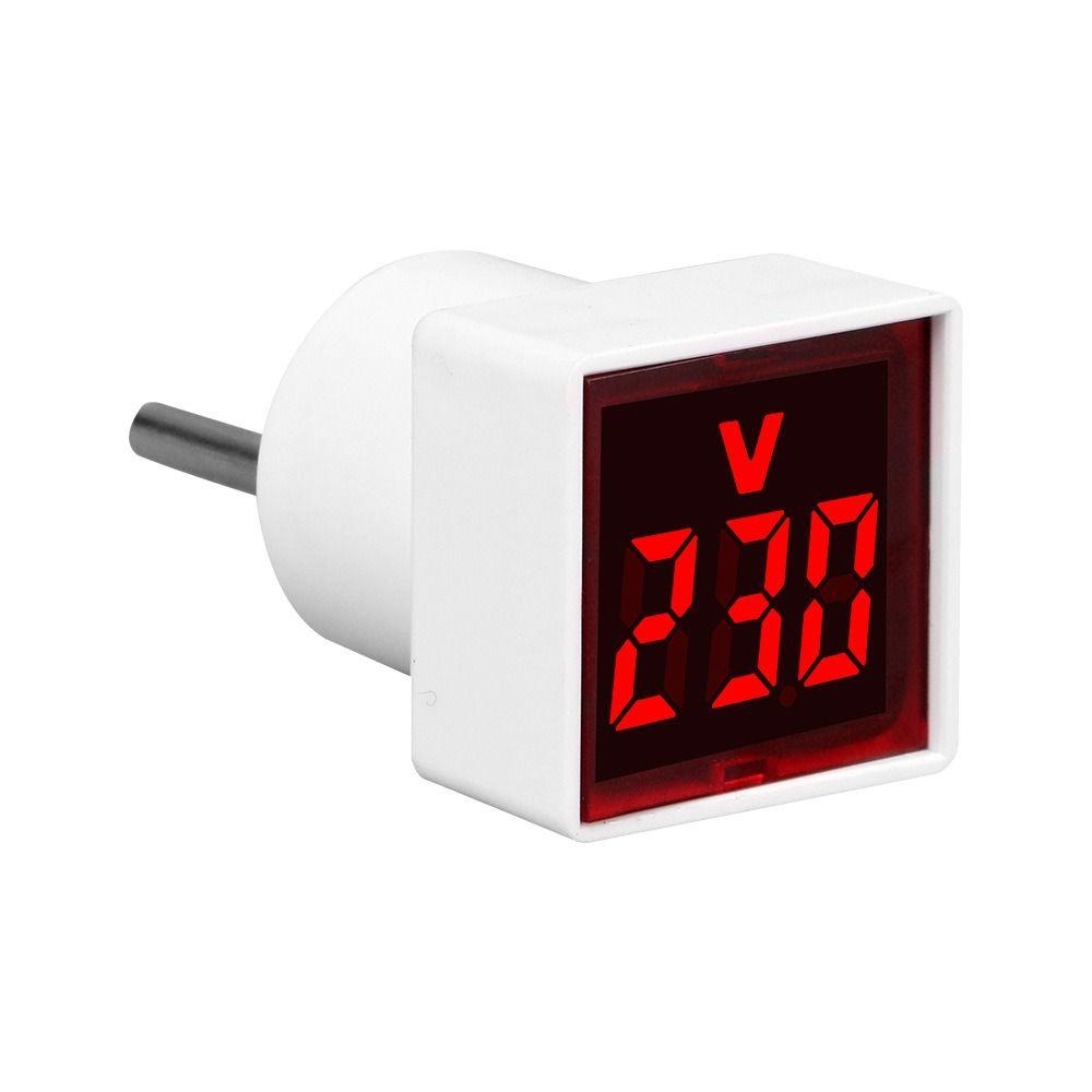 Digital Square Voltmeter 220V/230V Voltmeter Portable Voltage Measurement Monitor